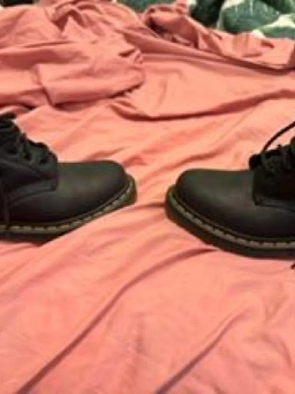 Dr Martens Faux Fur Line Lace Up Boots